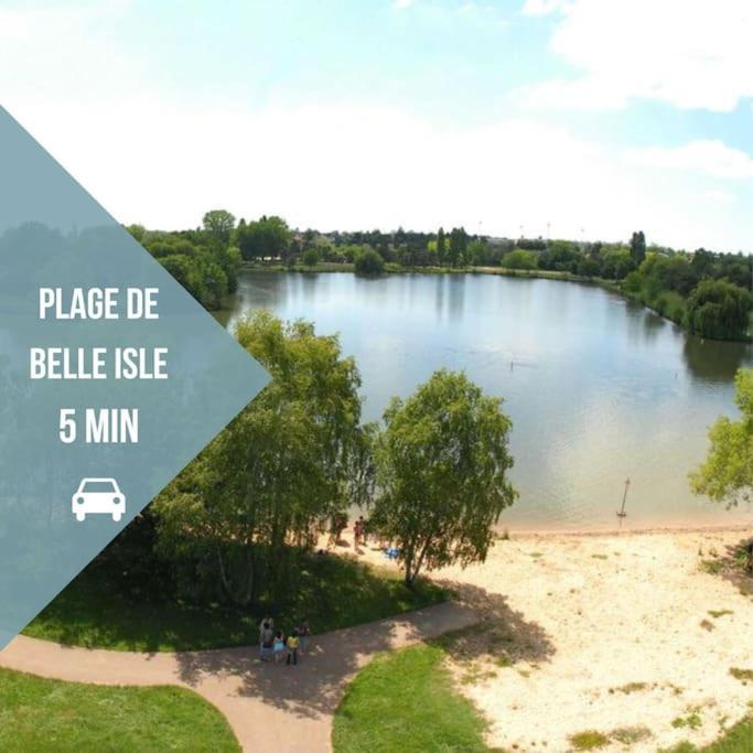 Le Paisible • Garage Privatif • Traversant • Calme Châteauroux Dış mekan fotoğraf